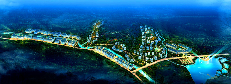 09-2鹞落坪(天外天)生态旅游基地夜景.jpg 09-2鹞落坪(天外天)生态旅游基地夜景.jpg