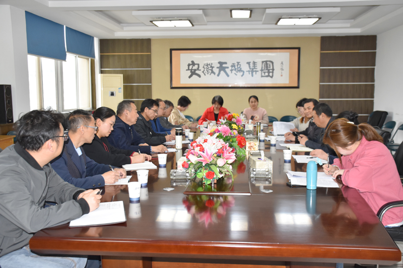 中共岳西县委组织部对安徽天鹅集团党支部进行考察